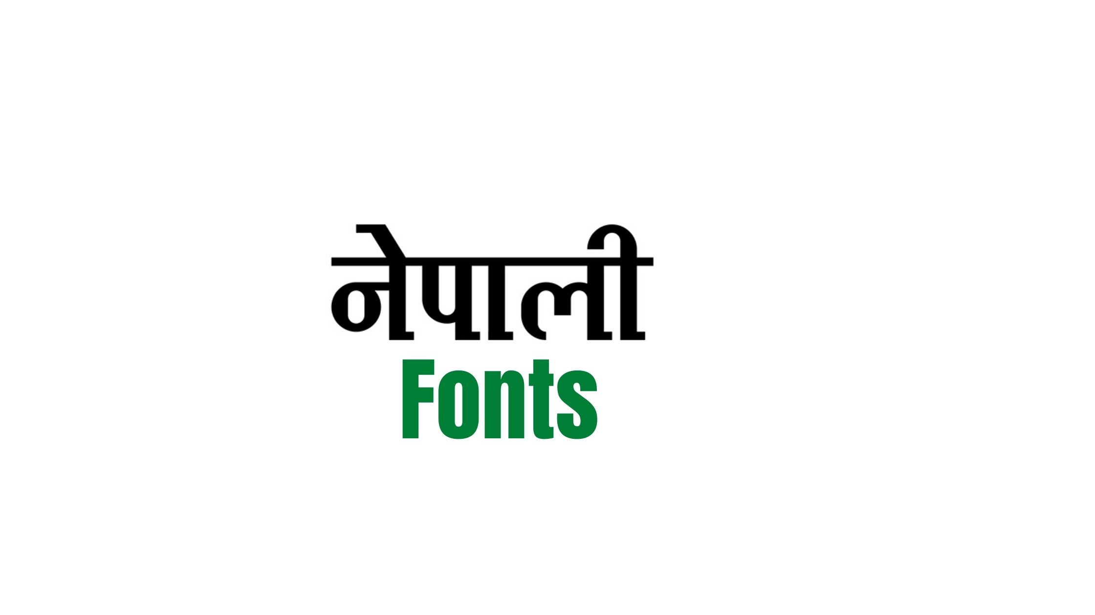 Download Nepali Fonts | 400+ Fonts Collection