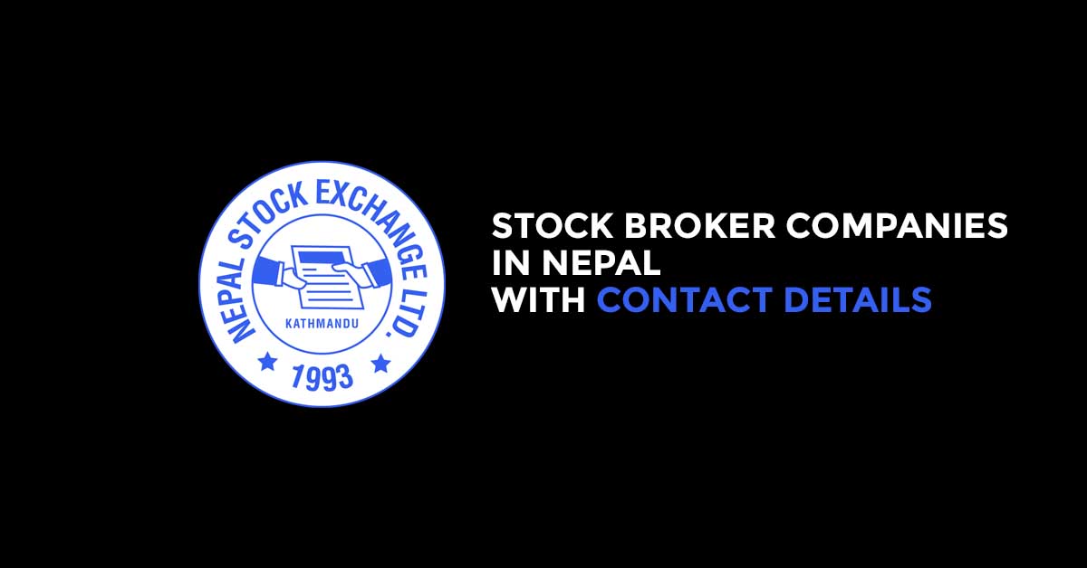 List Of NEPSE Stock Broker Companies In Nepal With Contact Details
