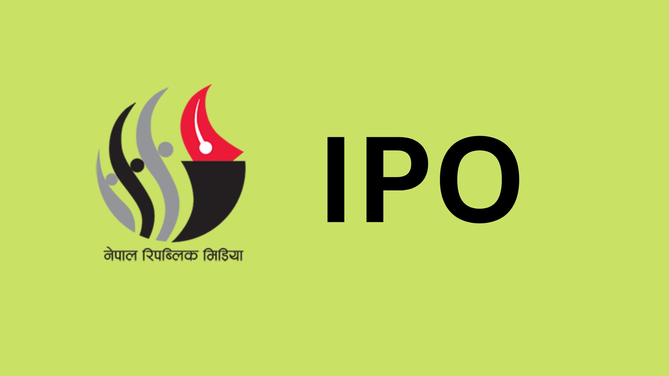 Nepal Republic Media To Issue IPO Worth Rs 43.53 Crores - Nepal On Internet