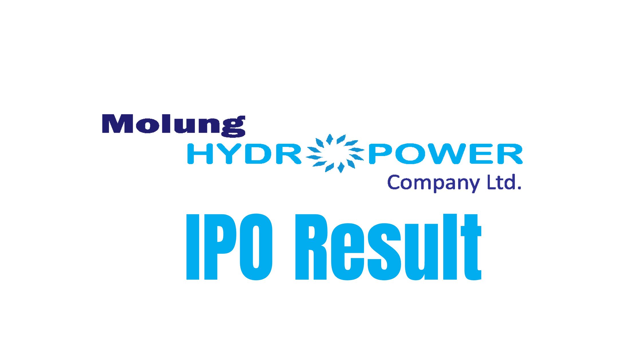 Check Molung Hydropower IPO Result